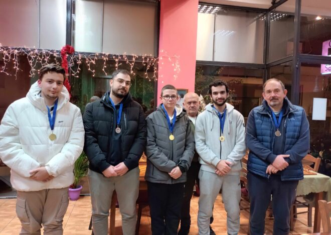 Το Πρωτοχρονιάτικο Blitz Chess Square 2024-Αποτελέσματα