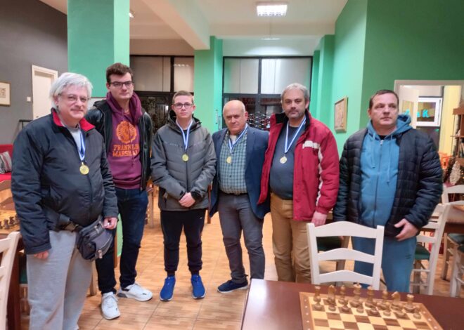 To 2o Rapid Ιανουαρίου Chess Square 2024-Αποτελέσματα