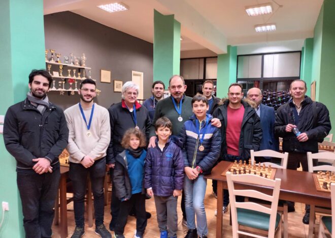 Το Πρωτοχρονιάτικο Rapid Chess Square 2024-Αποτελέσματα