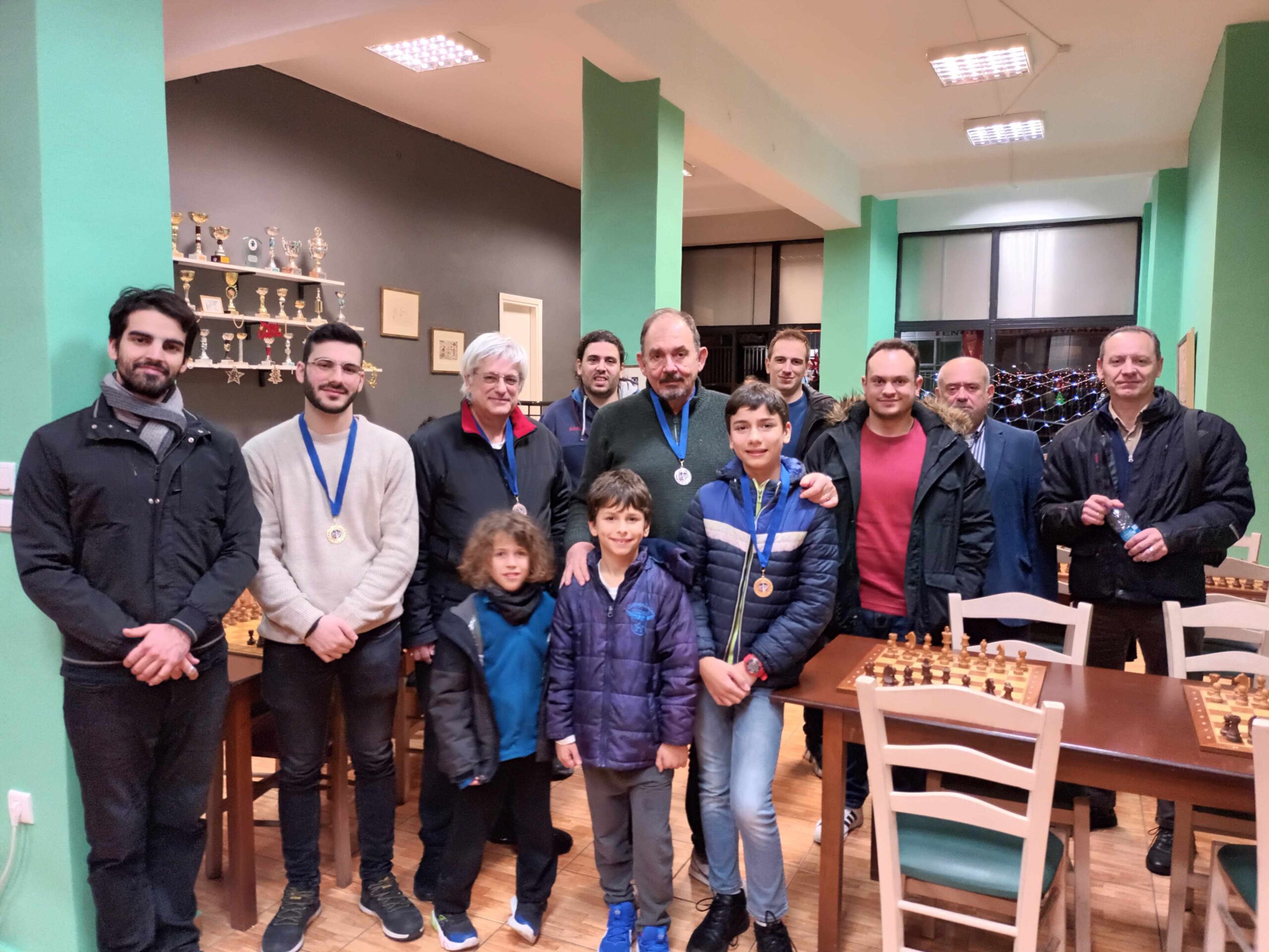 Το Πρωτοχρονιάτικο Rapid Chess Square 2024-Αποτελέσματα