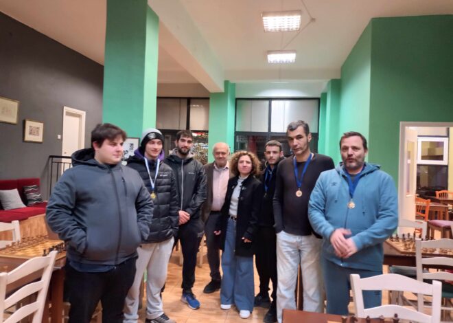 Το 1ο Rapid Φεβρουαρίου Chess Square 2024-Αποτελέσματα