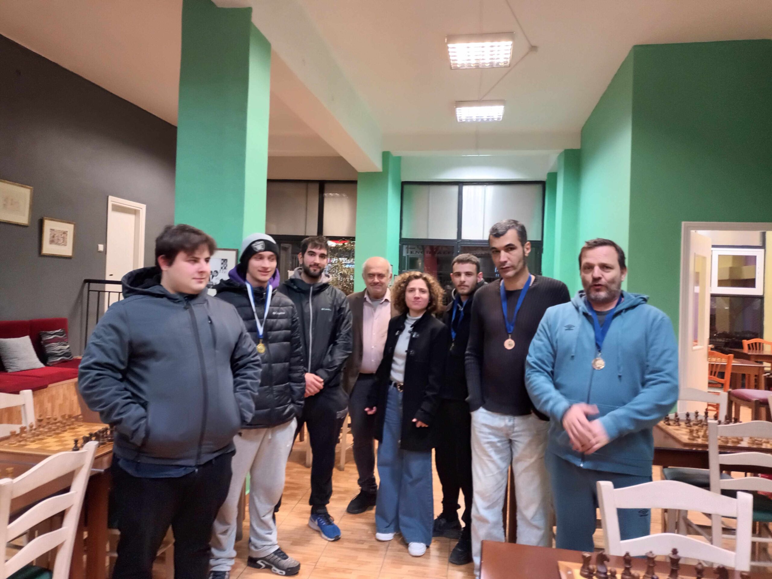Το 1ο Rapid Φεβρουαρίου Chess Square 2024-Αποτελέσματα