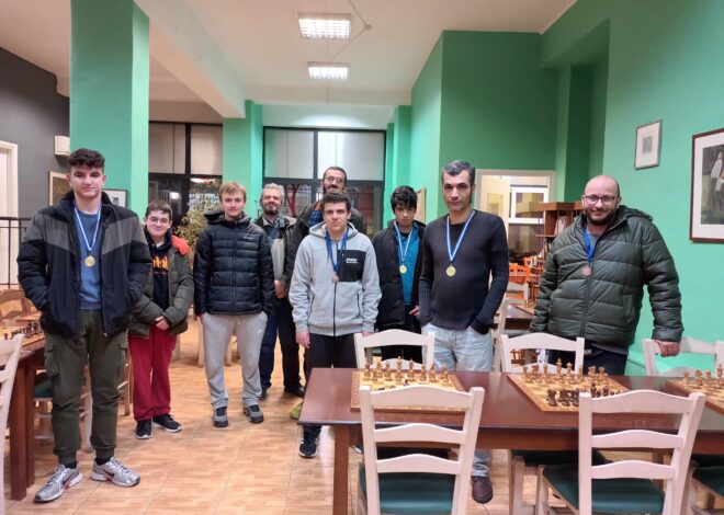 Το 1ο Blitz Φεβρουαρίου Chess Square 2024