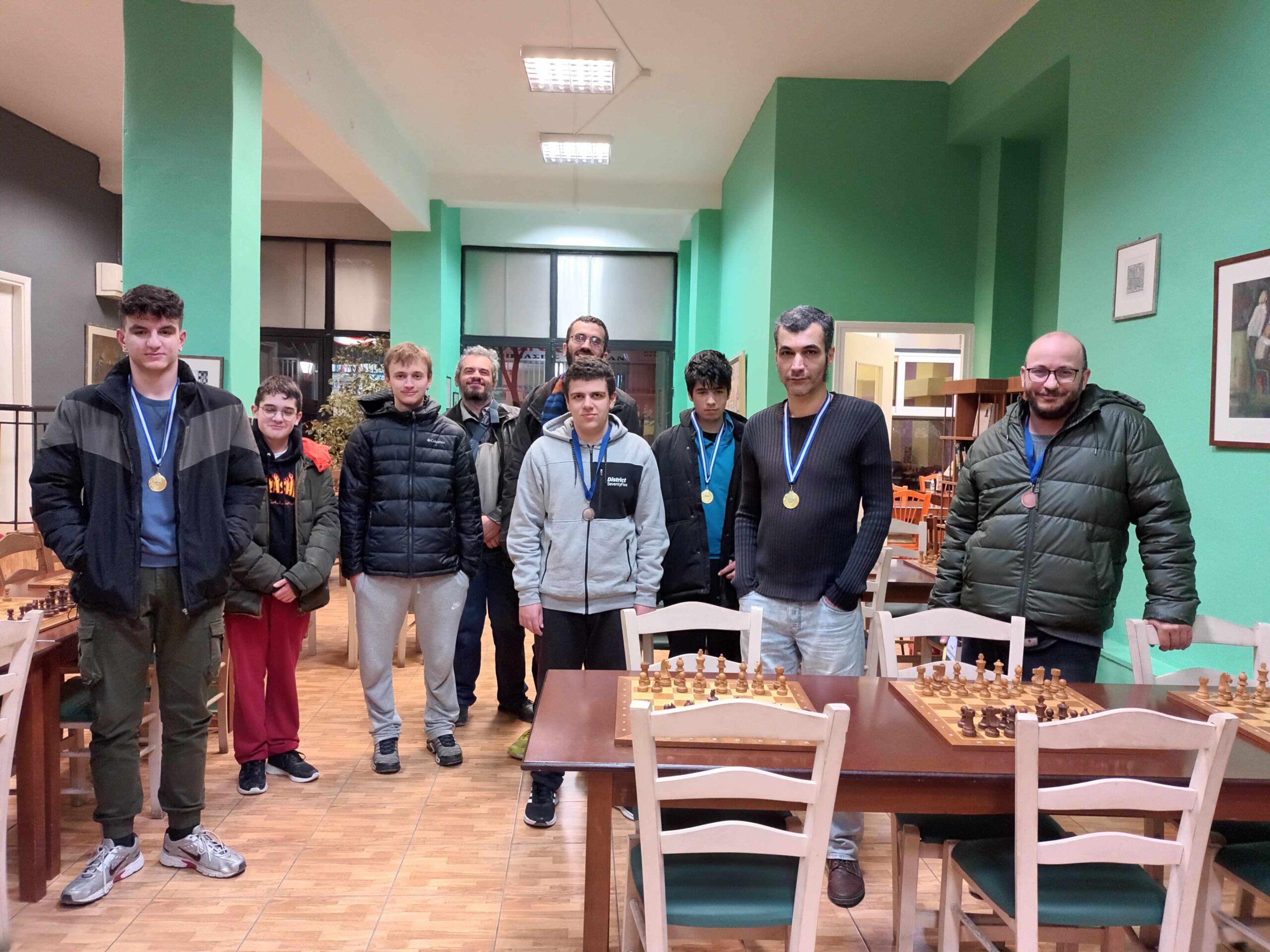 Το 1ο Blitz Φεβρουαρίου Chess Square 2024
