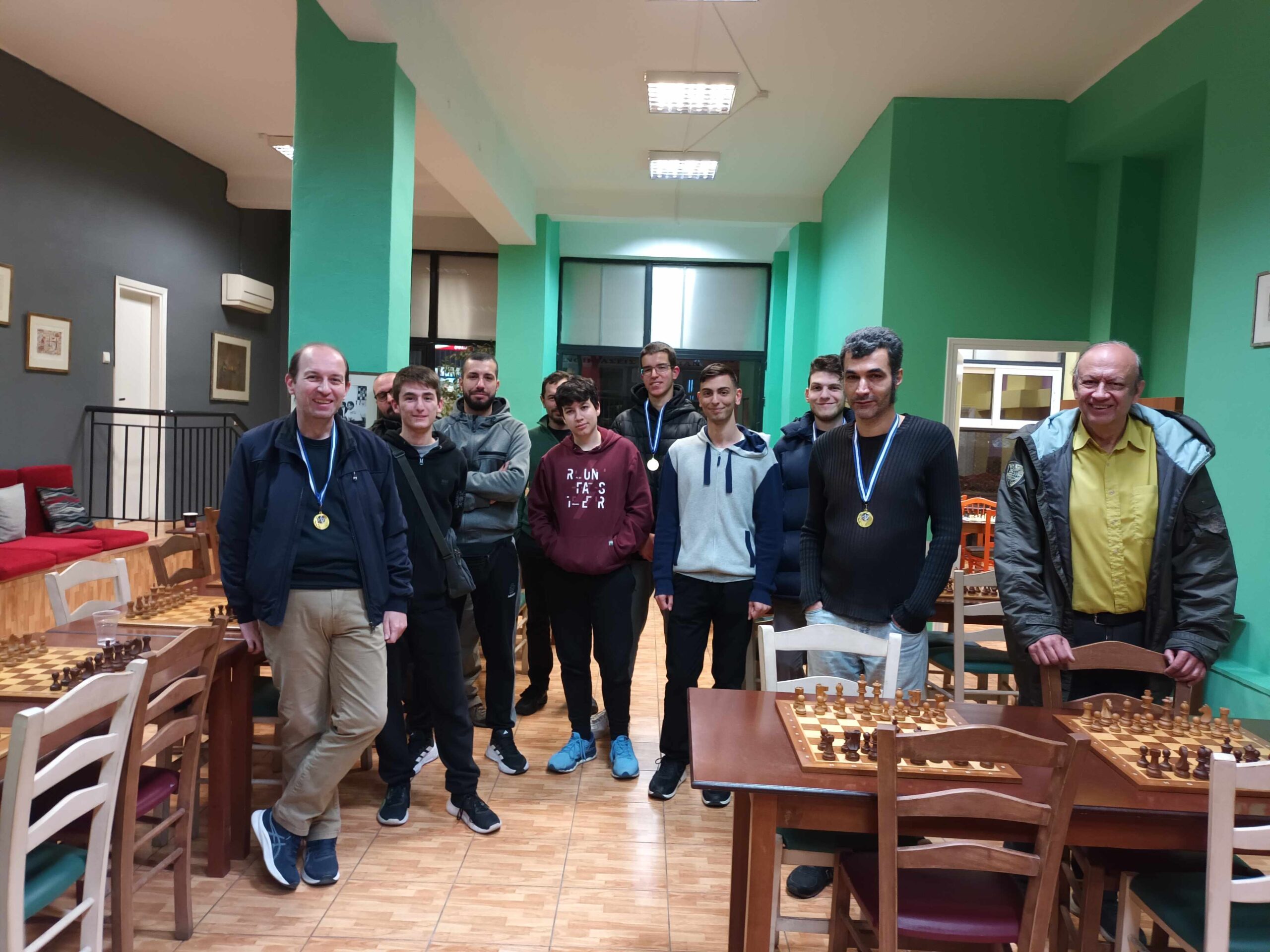 Το 1ο Rapid Μαρτίου Chess Square 2024-Αποτελέσματα