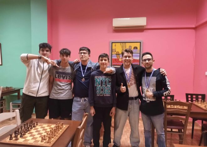 To 2o Rapid Απριλίου Chess Square 2024-Αποτελέσματα
