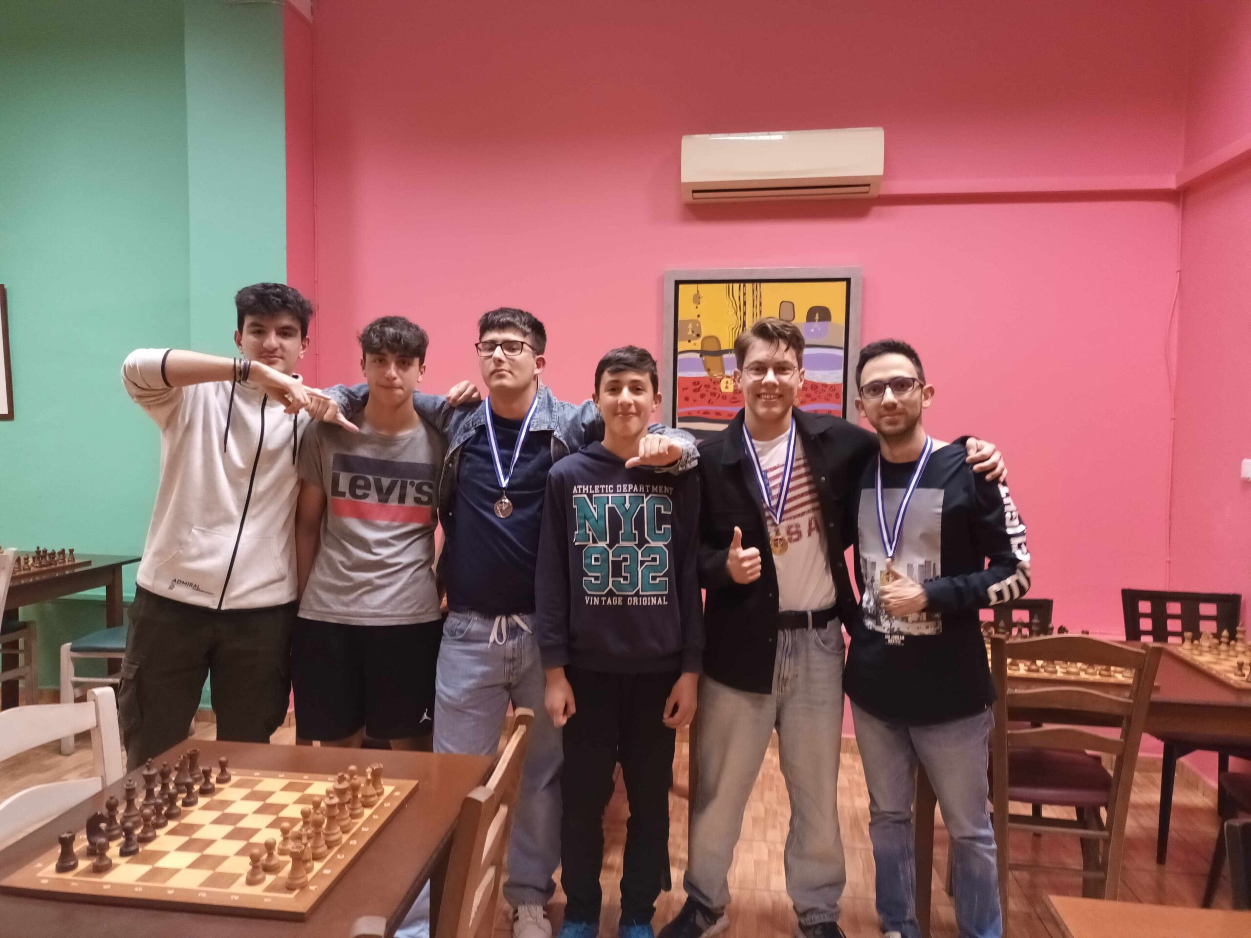 To 2o Rapid Απριλίου Chess Square 2024-Αποτελέσματα