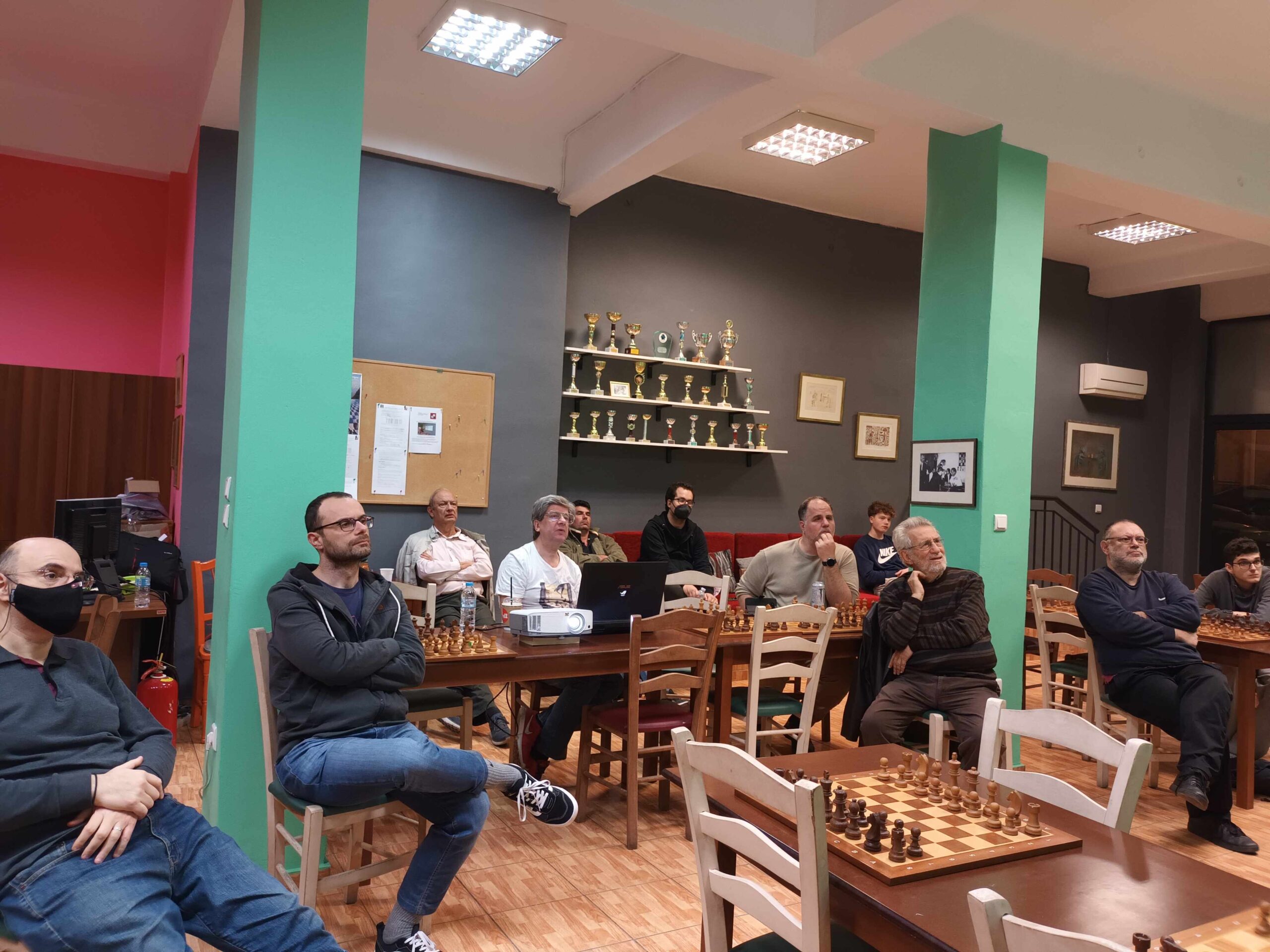 Η διάλεξη του Κοτρωνιά στο Chess Square