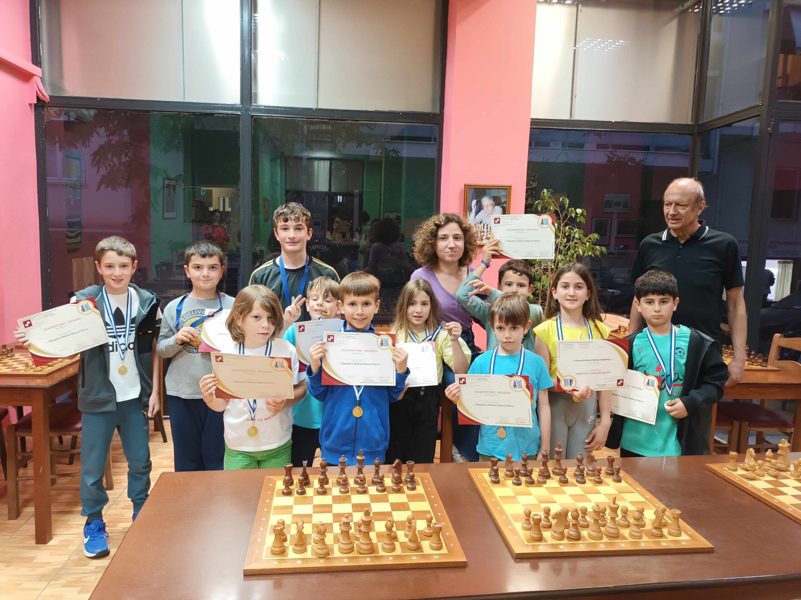 Πασχαλινό Παιδικό-Νεανικό Rapid Chess Square 2024-Αποτελέσματα.