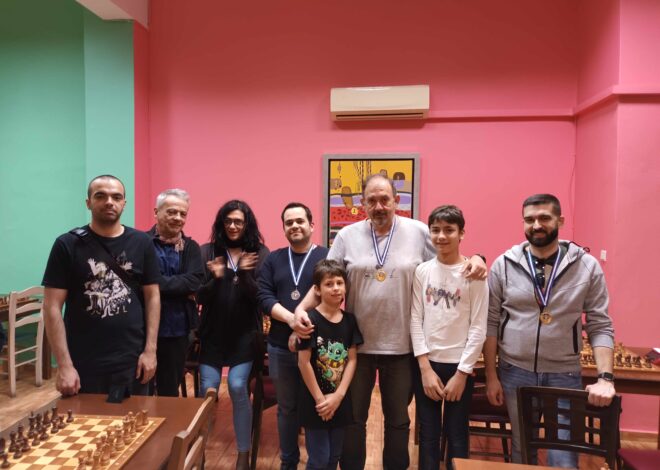 To 3o Rapid Απριλίου Chess Square 2024-Αποτελέσματα