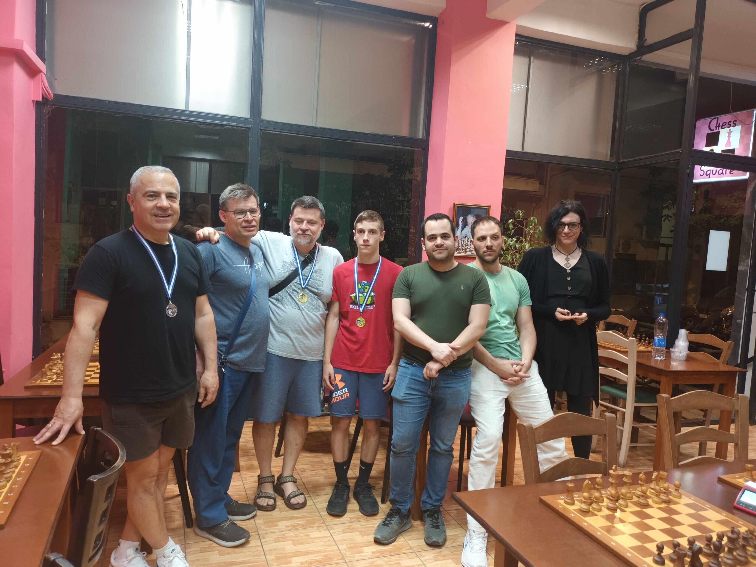 Το 1ο Rapid Μαΐου Chess Square 2024-Αποτελέσματα