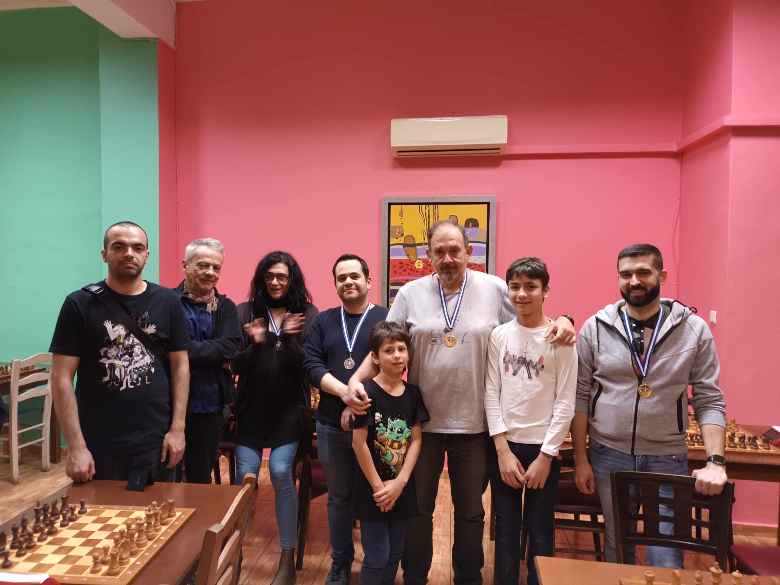 To 3o Rapid Απριλίου Chess Square 2024-Αποτελέσματα