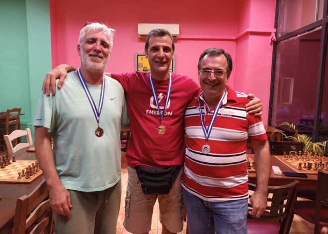Το 1ο Rapid Ιουνίου Chess Square 2024-Αποτελέσματα