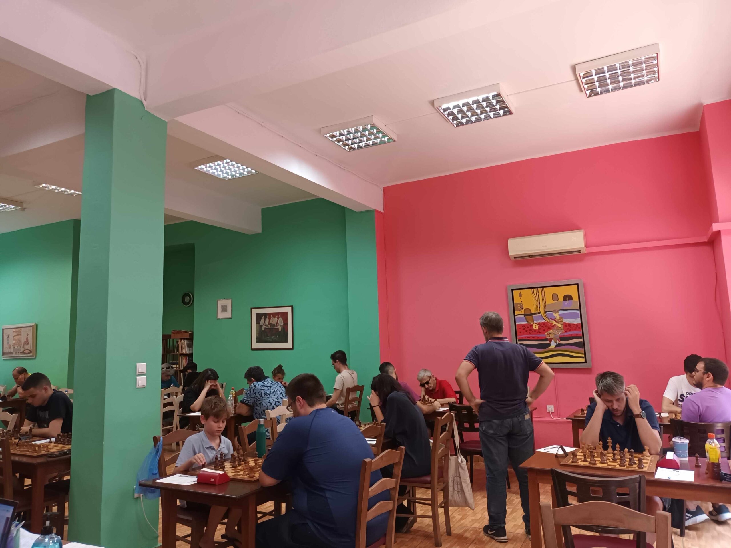 Σήμερα ο 5ος γύρος του 3ου Καλοκαιρινού Open Chess Square 2024