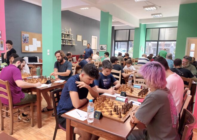 Άρχισε το 1ο Καλοκαιρινό Open Chess Square 2024