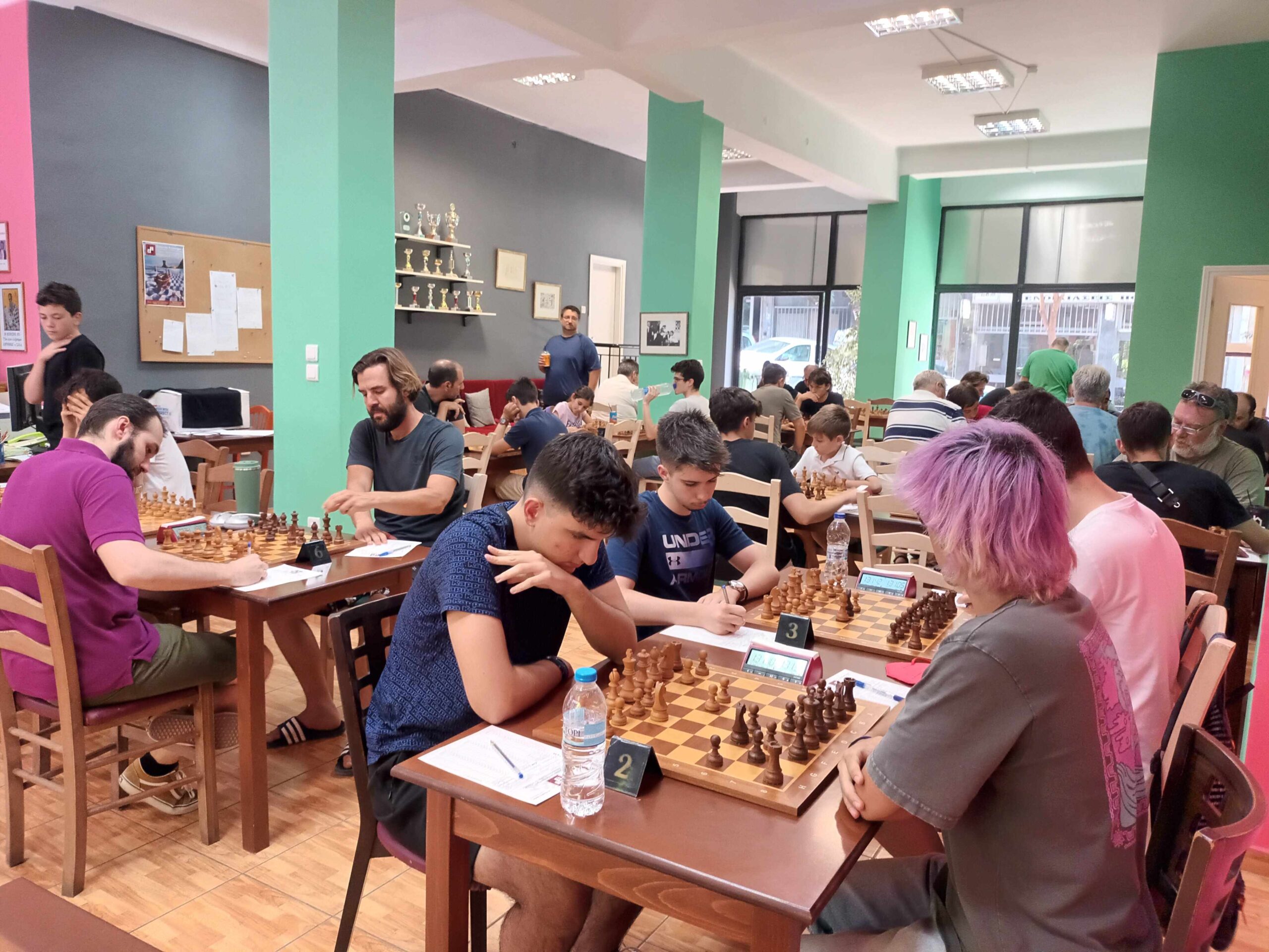 Άρχισε το 1ο Καλοκαιρινό Open Chess Square 2024