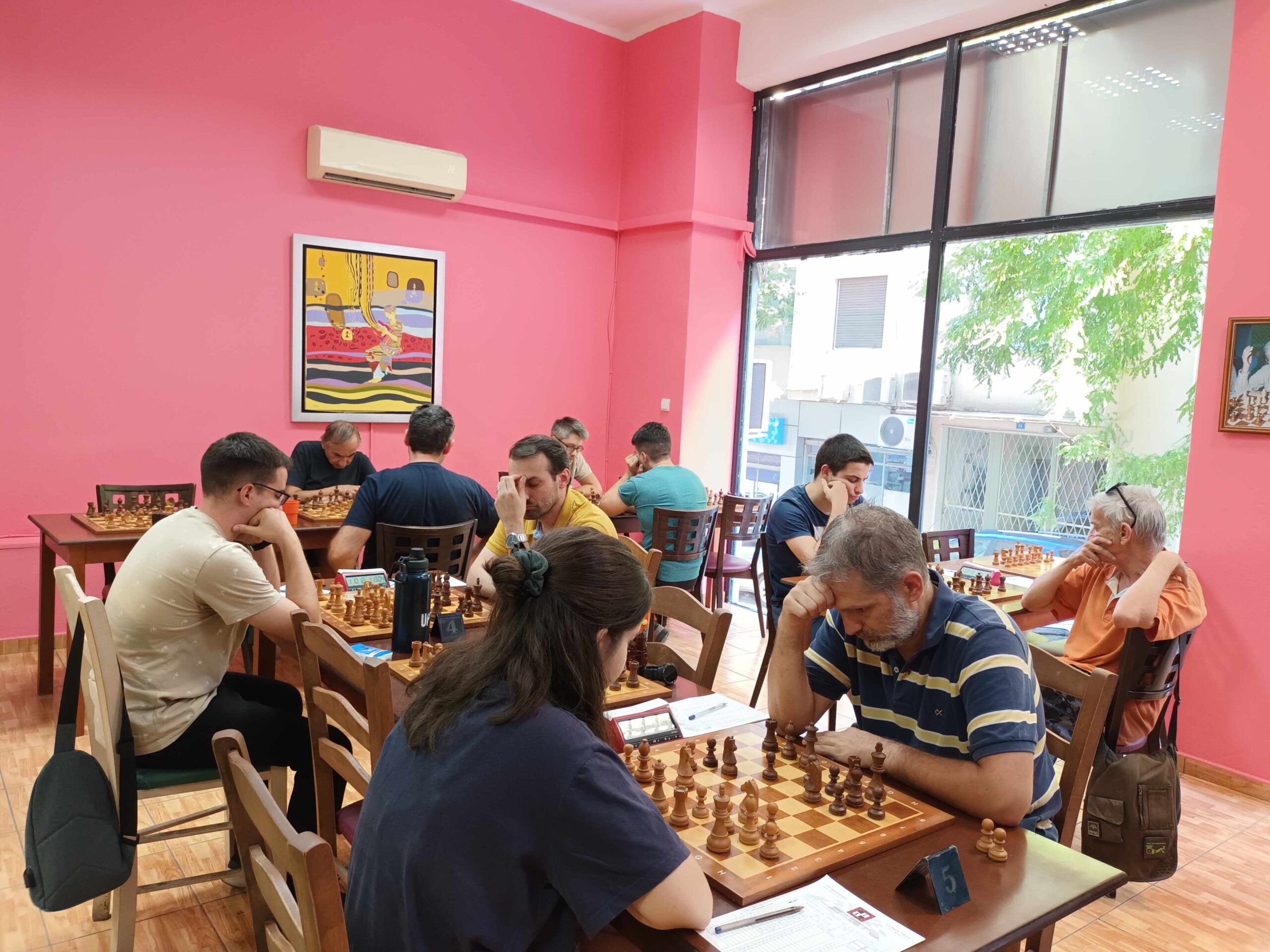 Συνεχίζεται το 2ο Καλοκαιρινό Open Chess Square 2024