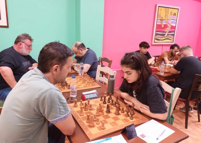 Συνεχίζεται το 1ο Καλοκαιρινό Open Chess Square 2024 με τον 5ο γύρο