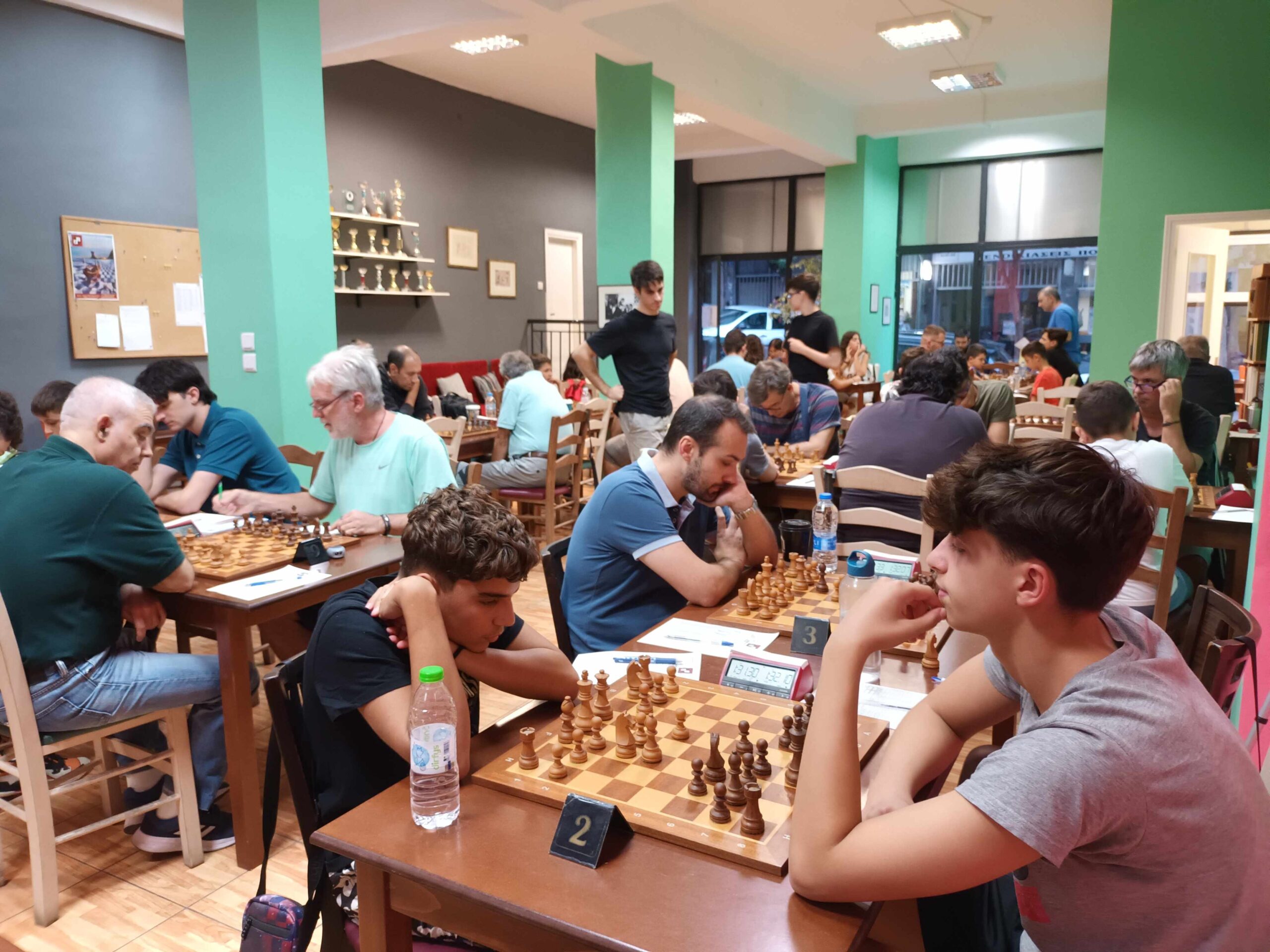 Άρχισε το Φθινοπωρινό Open Chess Square 2024