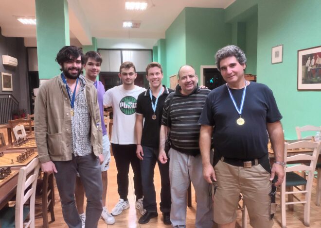 To 1o Rapid Οκτωβρίου Chess Square 2024-Αποτελέσματα