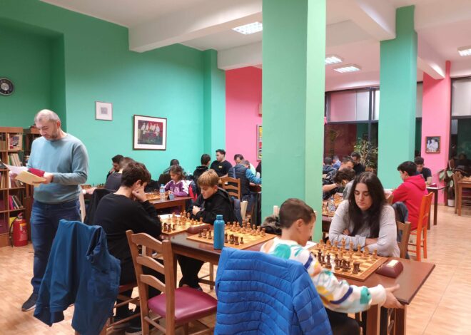 Άρχισαν το 6ο Open Γιάννης Σταματόπουλος και το Εορταστικό Open Chess Square 2024
