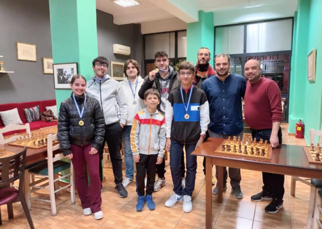 To 1o Blitz Νοεμβρίου Chess Square 2024-Αποτελέσματα