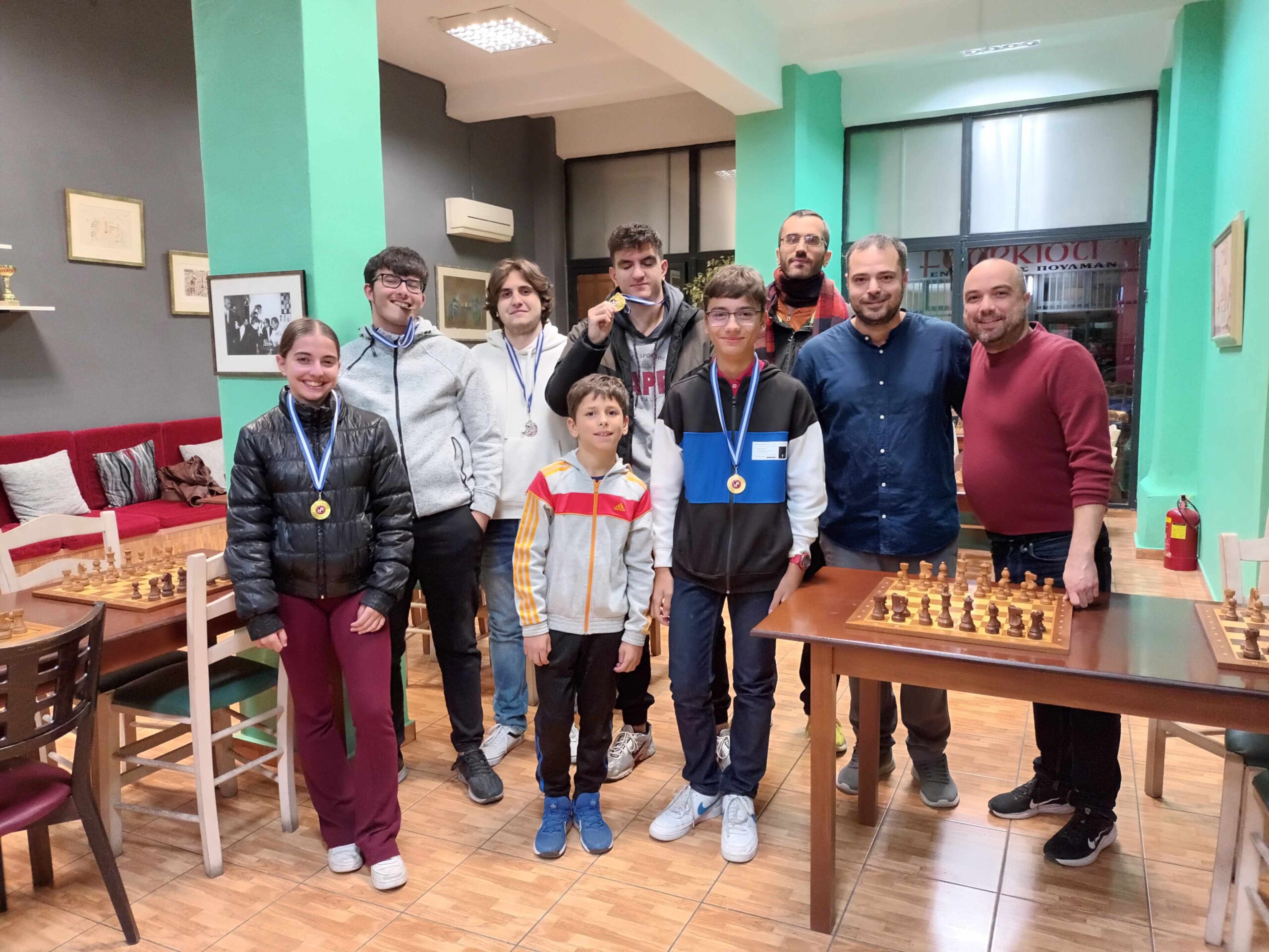 To 1o Blitz Νοεμβρίου Chess Square 2024-Αποτελέσματα